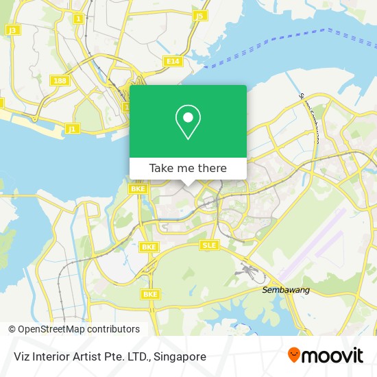 Viz Interior Artist Pte. LTD. map