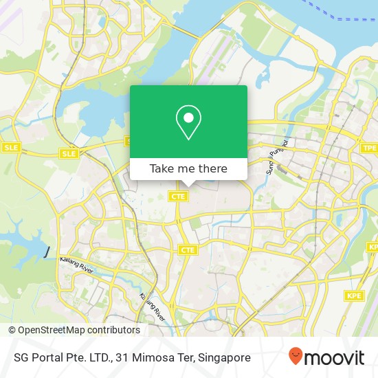 SG Portal Pte. LTD., 31 Mimosa Ter map