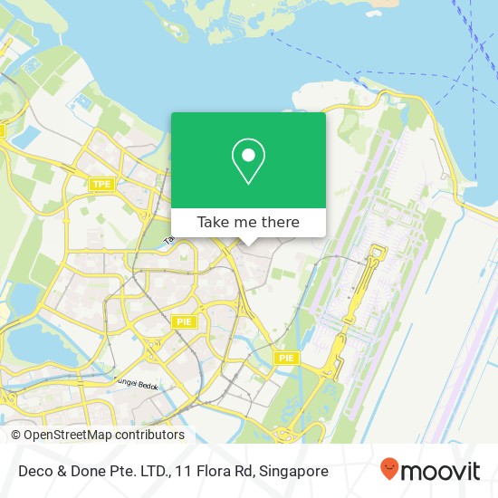 Deco & Done Pte. LTD., 11 Flora Rd地图