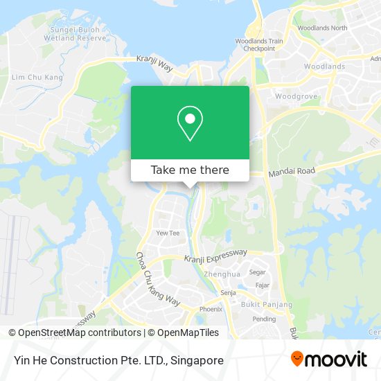 Yin He Construction Pte. LTD. map