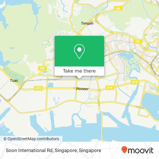 Soon International Rd, Singapore map