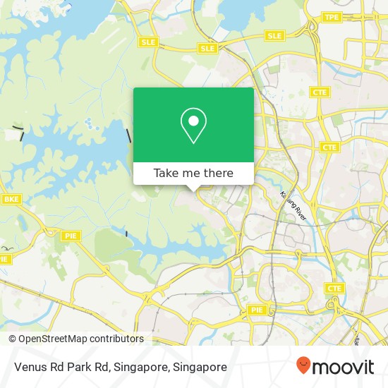 Venus Rd Park Rd, Singapore map