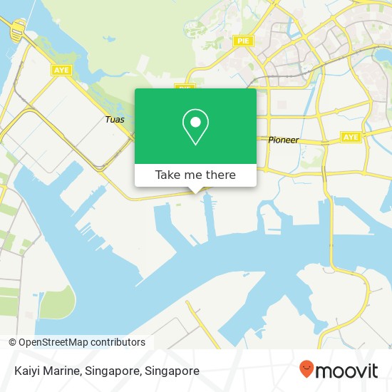 Kaiyi Marine, Singapore map