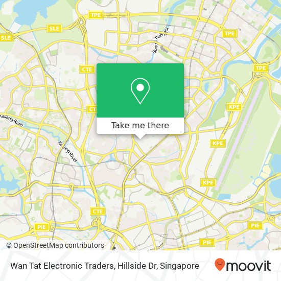 Wan Tat Electronic Traders, Hillside Dr map