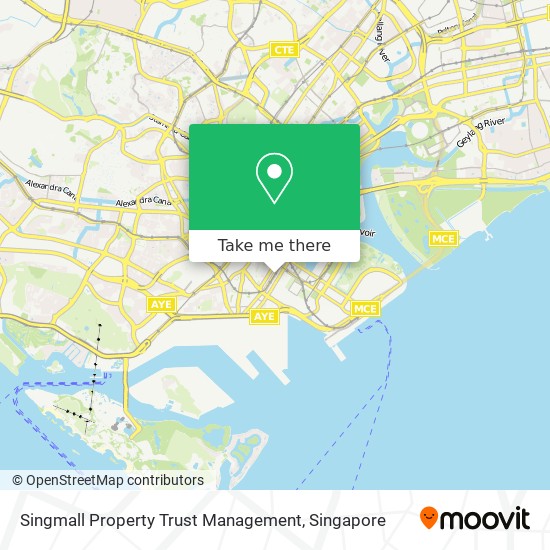 Singmall Property Trust Management map