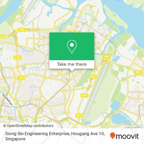 Siong Sin Engineering Enterprise, Hougang Ave 10地图