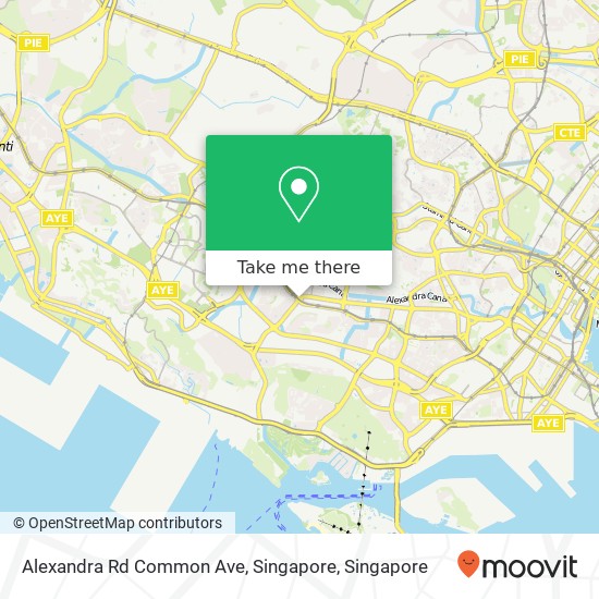 Alexandra Rd Common Ave, Singapore map