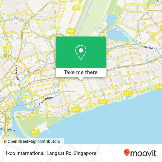 Ixco International, Langsat Rd map