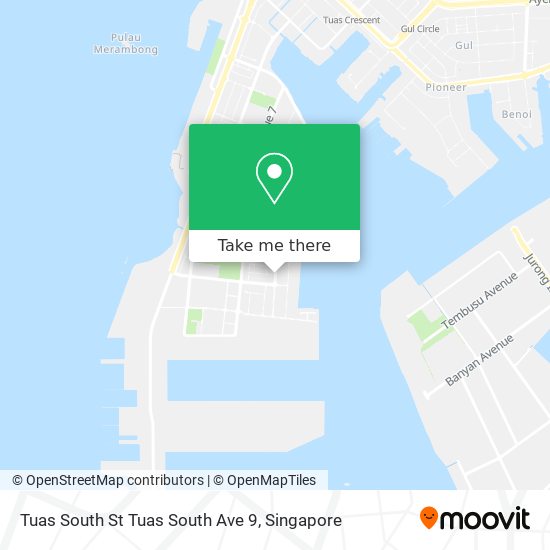 Tuas South St Tuas South Ave 9地图