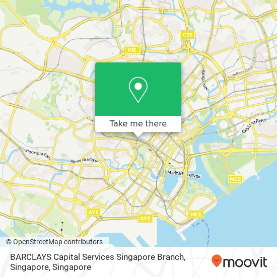 BARCLAYS Capital Services Singapore Branch, Singapore地图