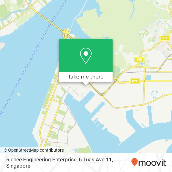 Richee Engineering Enterprise, 6 Tuas Ave 11地图