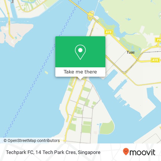 Techpark FC, 14 Tech Park Cres地图