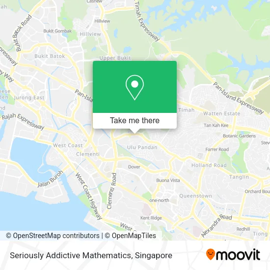 Seriously Addictive Mathematics map