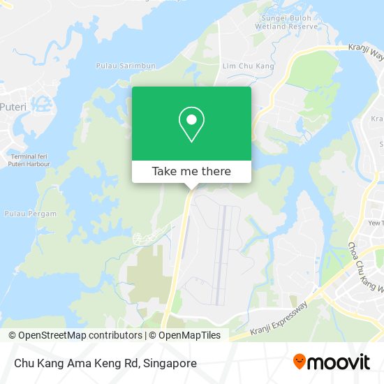 Chu Kang Ama Keng Rd map