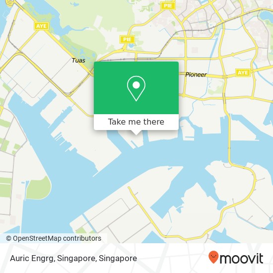 Auric Engrg, Singapore map