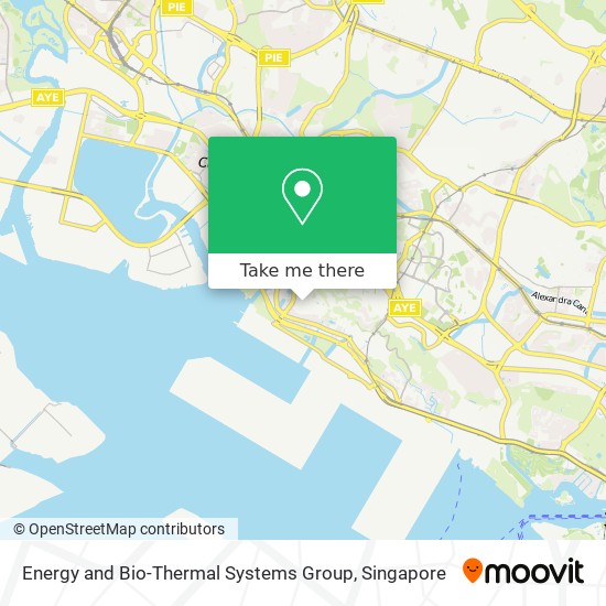Energy and Bio-Thermal Systems Group map