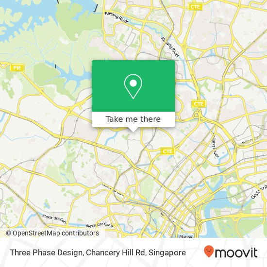 Three Phase Design, Chancery Hill Rd map