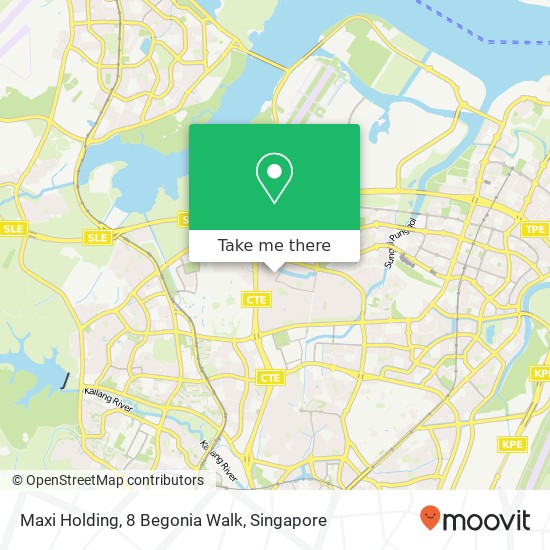 Maxi Holding, 8 Begonia Walk map