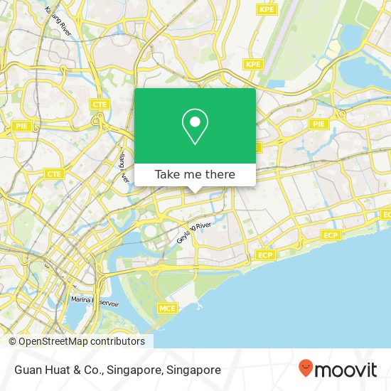 Guan Huat & Co., Singapore map