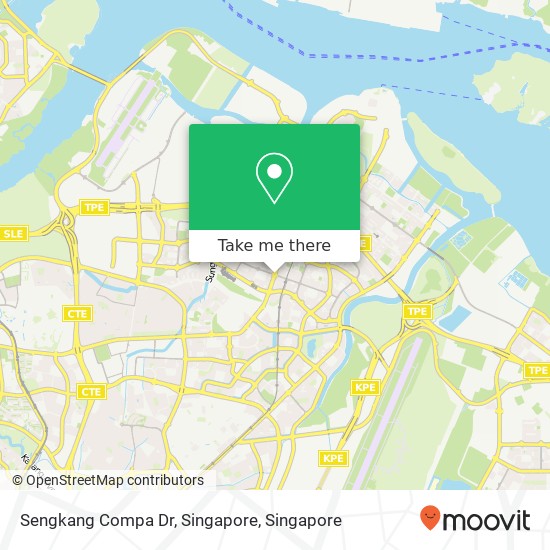 Sengkang Compa Dr, Singapore map