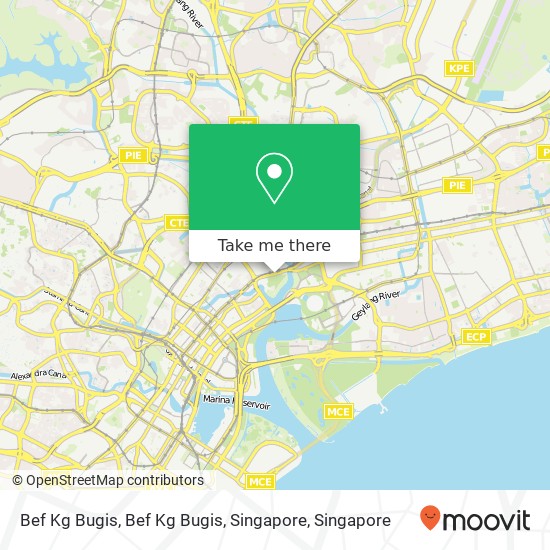 Bef Kg Bugis, Bef Kg Bugis, Singapore map