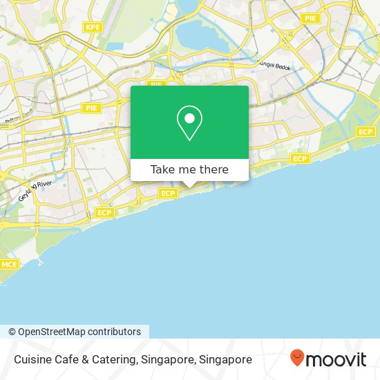 Cuisine Cafe & Catering, Singapore地图