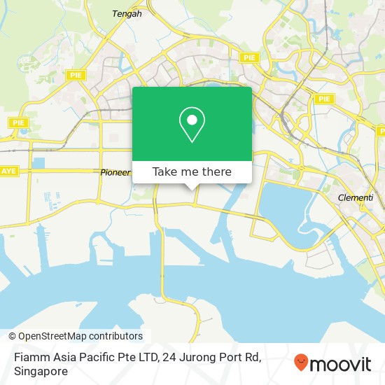 Fiamm Asia Pacific Pte LTD, 24 Jurong Port Rd map