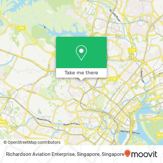 Richardson Aviation Enterprise, Singapore地图
