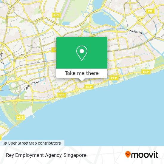 Rey Employment Agency map