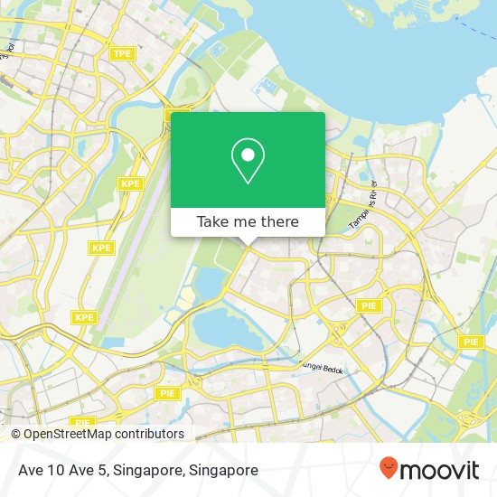 Ave 10 Ave 5, Singapore map