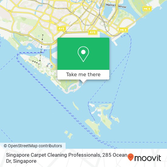 Singapore Carpet Cleaning Professionals, 285 Ocean Dr map