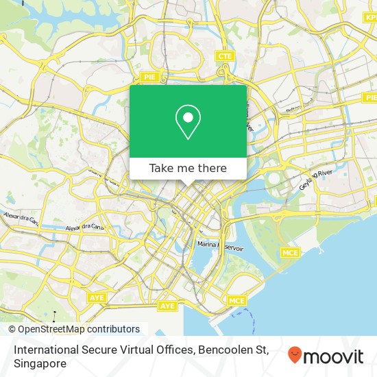 International Secure Virtual Offices, Bencoolen St map