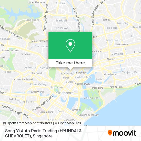 Song Yi Auto Parts Trading (HYUNDAI & CHEVROLET) map