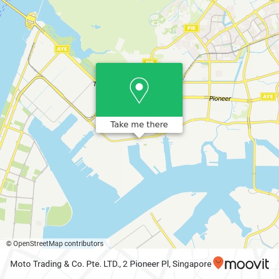 Moto Trading & Co. Pte. LTD., 2 Pioneer Pl地图