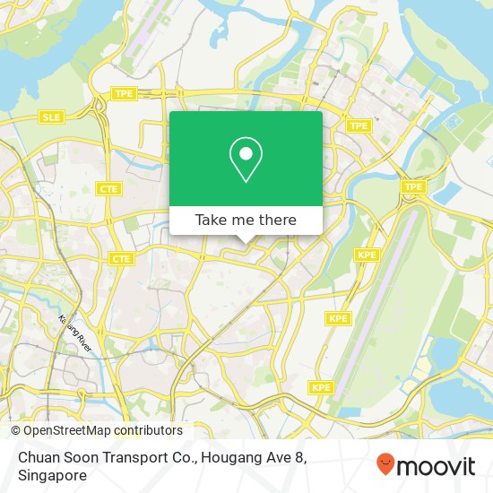 Chuan Soon Transport Co., Hougang Ave 8地图