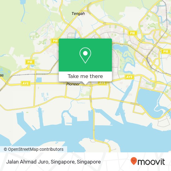 Jalan Ahmad Juro, Singapore map