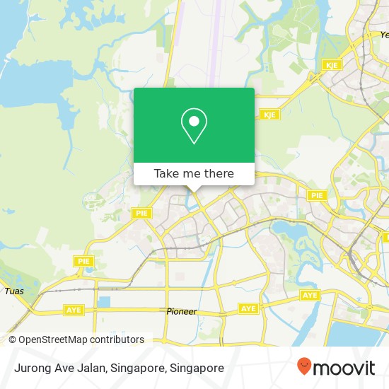 Jurong Ave Jalan, Singapore map