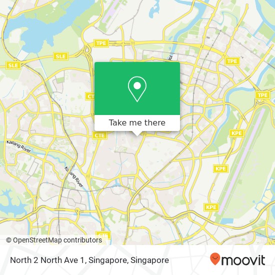 North 2 North Ave 1, Singapore map