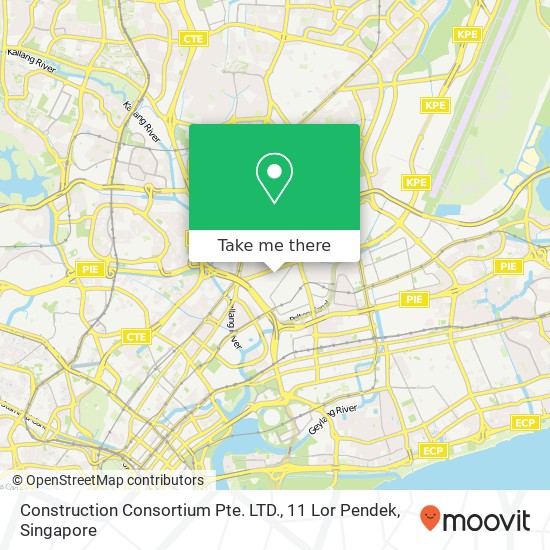 Construction Consortium Pte. LTD., 11 Lor Pendek map