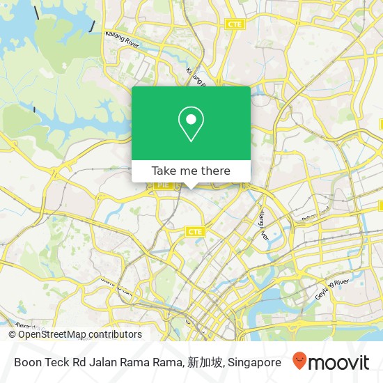 Boon Teck Rd Jalan Rama Rama, 新加坡 map