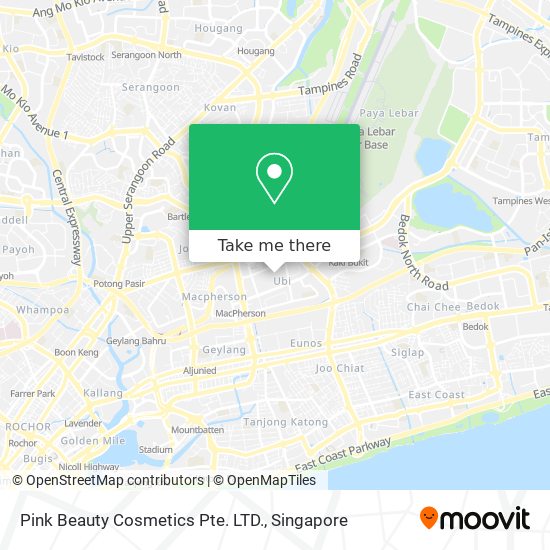 Pink Beauty Cosmetics Pte. LTD. map