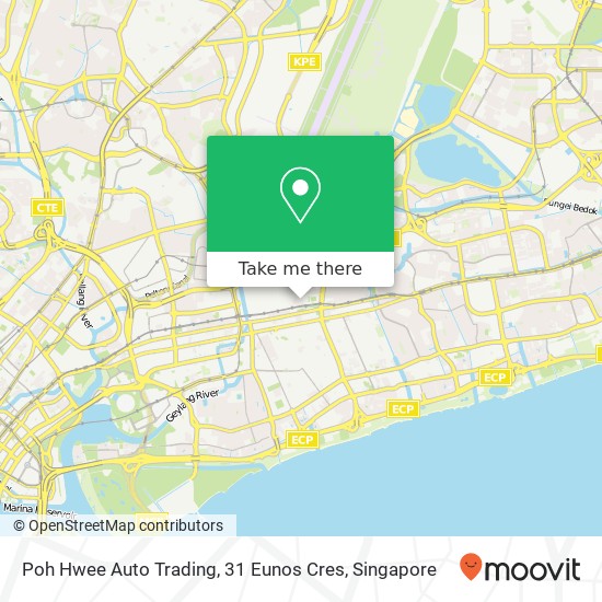 Poh Hwee Auto Trading, 31 Eunos Cres地图