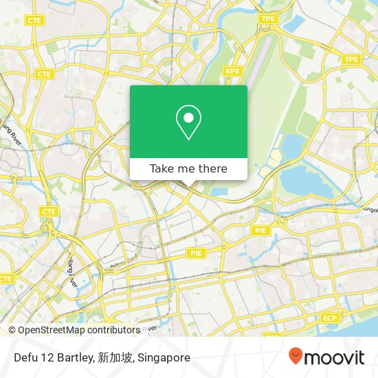 Defu 12 Bartley, 新加坡 map