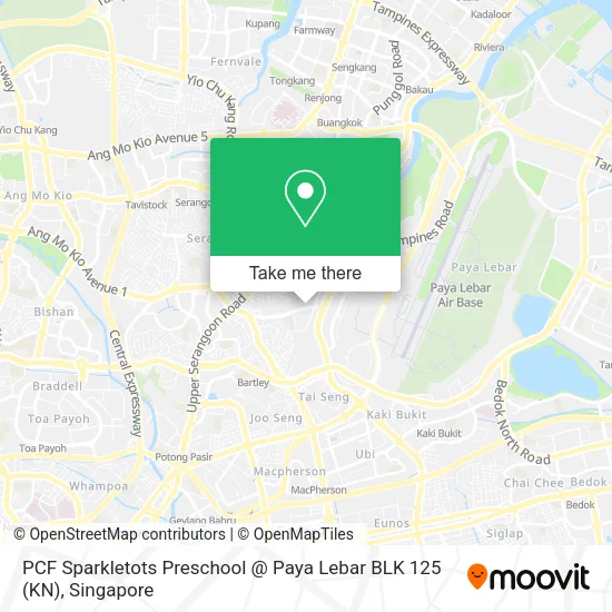 PCF Sparkletots Preschool @ Paya Lebar BLK 125 (KN)地图