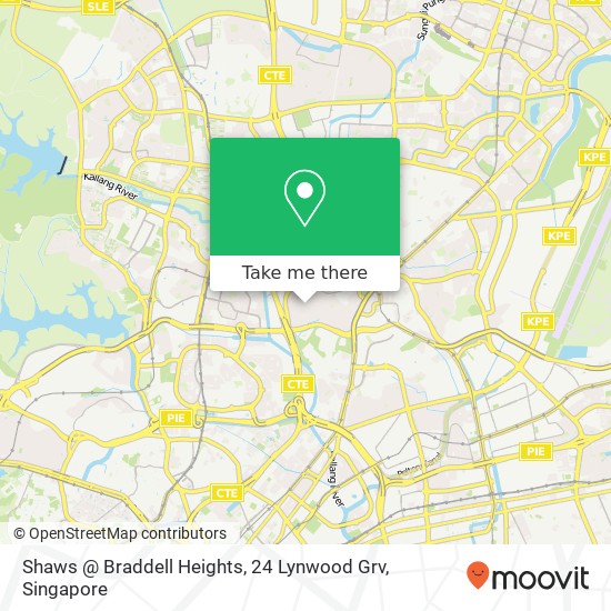 Shaws @ Braddell Heights, 24 Lynwood Grv map