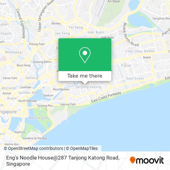 Eng's Noodle House@287 Tanjong Katong Road map