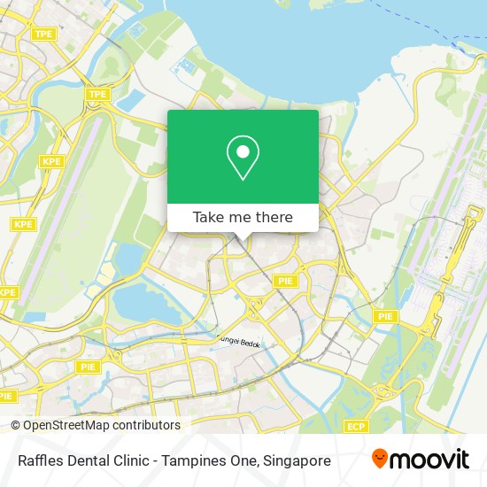 Raffles Dental Clinic - Tampines One map