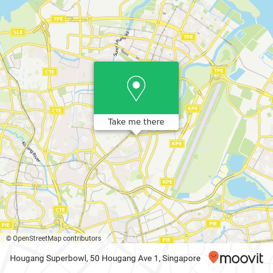 Hougang Superbowl, 50 Hougang Ave 1 map