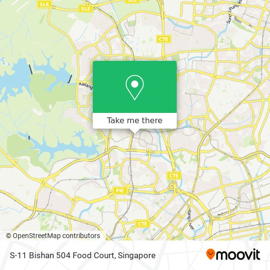 S-11 Bishan 504 Food Court地图