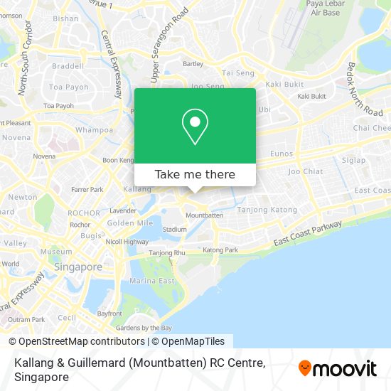 Kallang & Guillemard (Mountbatten) RC Centre地图